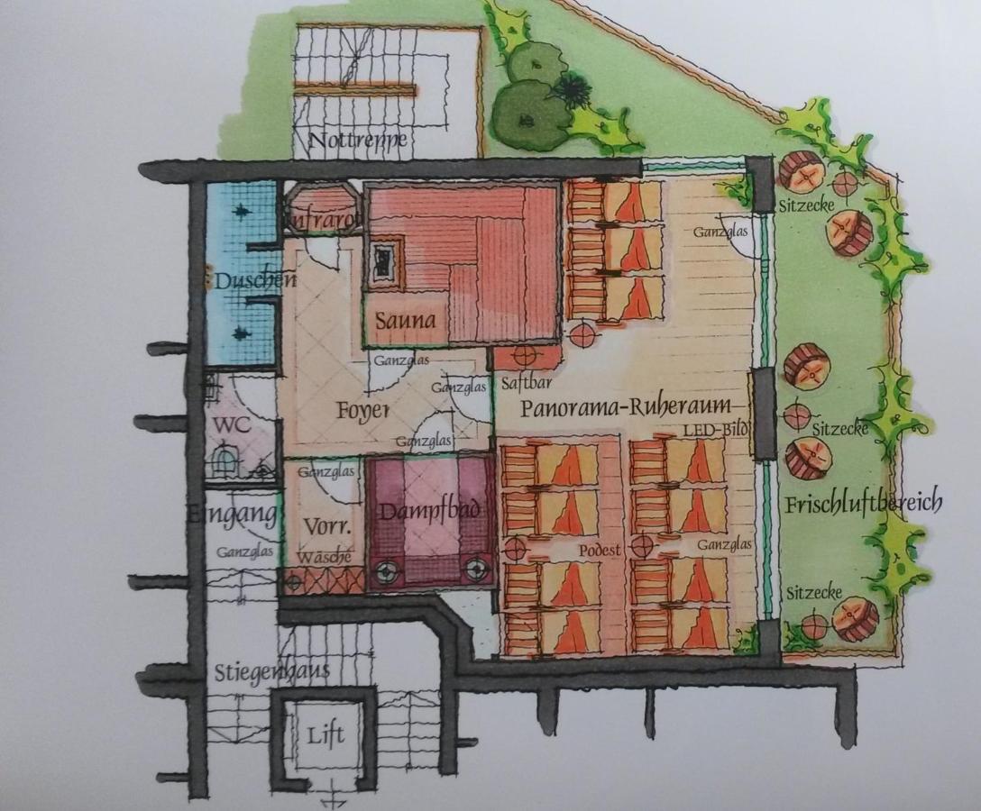 Hotel Garni Kristall Kühtai Buitenkant foto