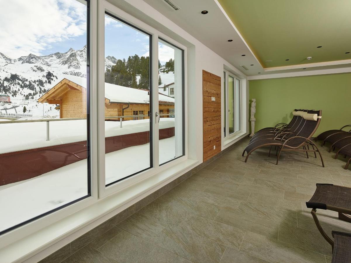 Hotel Garni Kristall Kühtai Buitenkant foto