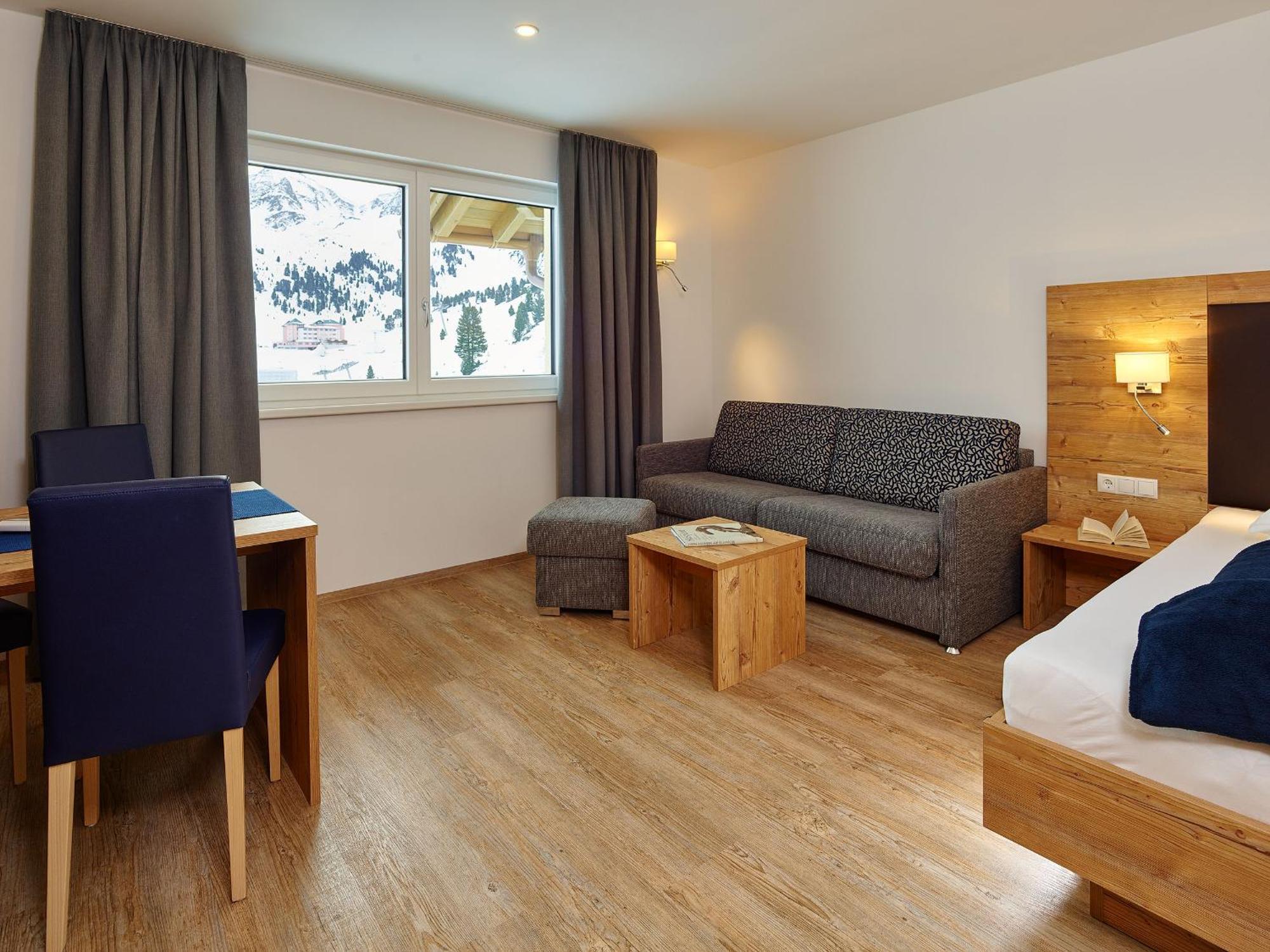 Hotel Garni Kristall Kühtai Buitenkant foto